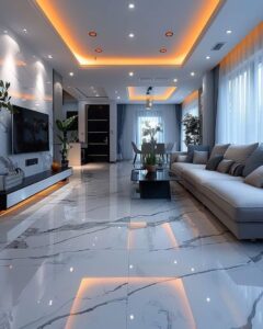 living room interior designs, and modern decor by Elite Interiors